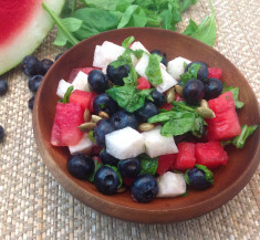 Red, White and Blueberry Salad