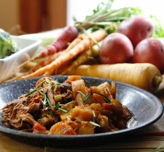 Slow Cooker Sweet and Savory Beef and Vegetables