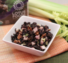 Fig and Black Rice Salad