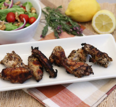 Zaatar Grilled Chicken Wings