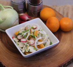 Asian Kohlrabi Salad