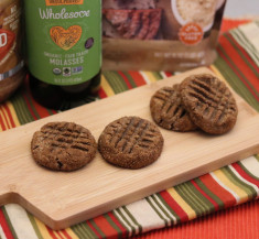 Almond Molasses Cookies