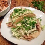 Slow Cooker BBQ Chicken Tacos with Blue Cheese Coleslaw-Get-Real-Wichita-Kansas