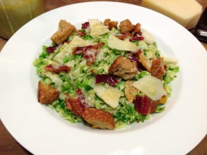 Brussels Sprouts Caesar Salad-Get-Real-Wichita-Kansas