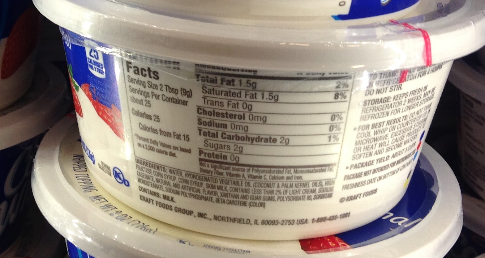 Cool Whip…or Cruel Whip?