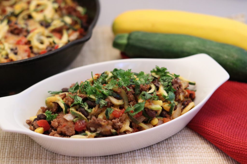 Photo of the Mexican Zucchini Skillet from the Eat REAL America website