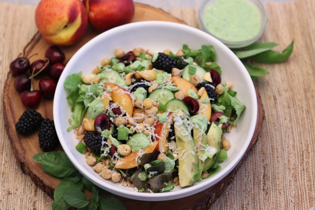 Photo of the Summer Bounty Buddha Bowl from the Eat REAL America website
