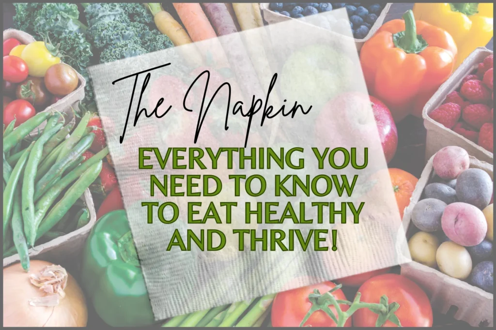 The Napkin video course - everything you need to know to eat healthy and thrive